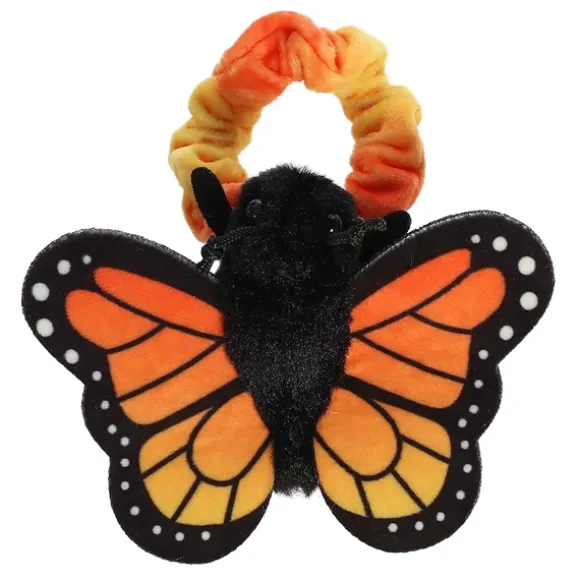 Wrist Fliers Elastic Plush Monarch Butterfly by Aurora