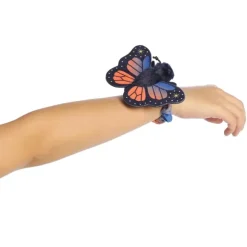 Wrist Fliers Elastic Plush Sunset Butterfly by Aurora