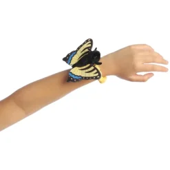 Wrist Fliers Elastic Plush Tiger Swallowtail Butterfly by Aurora