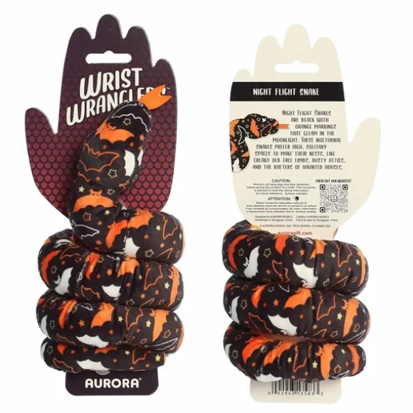 Wrist Wranglers Elastic Plush Night Flight Snake by Aurora