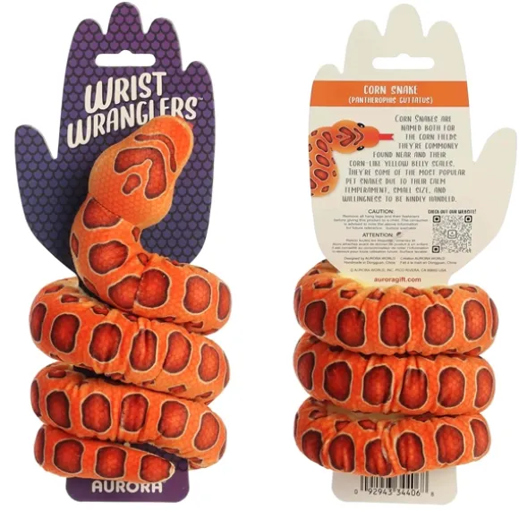Wrist Wranglers Elastic Plush Corn Snake by Aurora