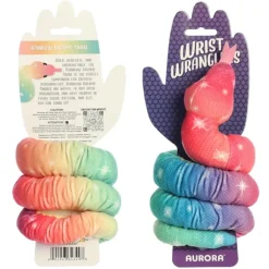Wrist Wranglers Elastic Plush Rainbow Dreams Snake by Aurora