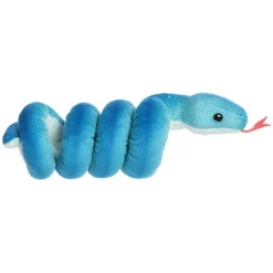 Wrist Wranglers Elastic Plush Blue Pit Viper Snake by Aurora