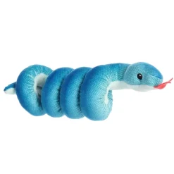 Wrist Wranglers Elastic Plush Blue Pit Viper Snake by Aurora