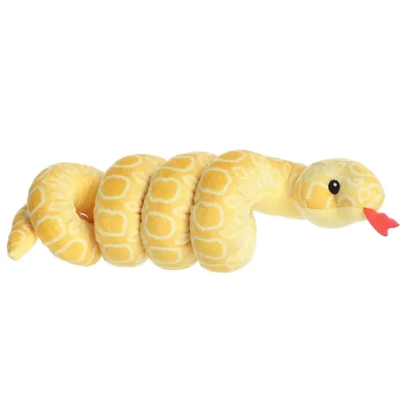 Wrist Wranglers Elastic Plush Albino Burmese Python Snake by Aurora