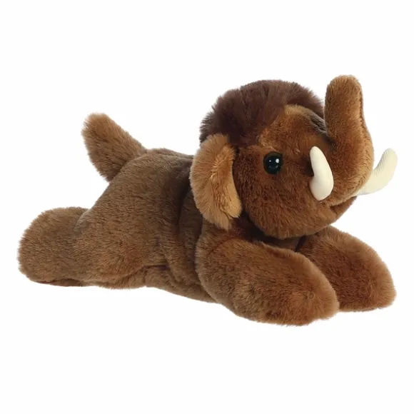 Wynn the Stuffed Woolly Mammoth Mini Flopsie by Aurora